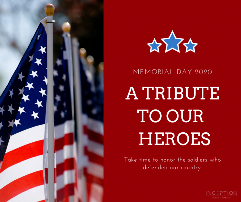 Memorial Day 2020 – Be Healthy Today